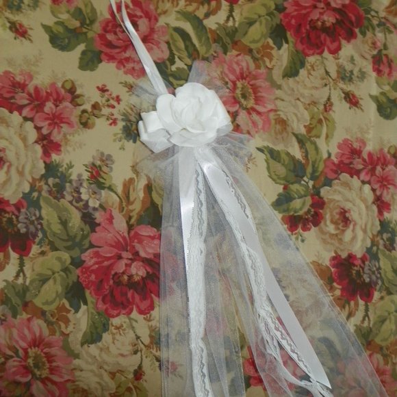 5 Yellow Sunflower Burlap Bow Party Wedding - Picture 9 of 10